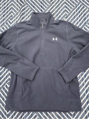 Under Armour Navy Quarter-Zip Pullover